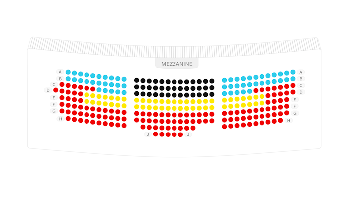 Lyceum Theatre Mezzanine