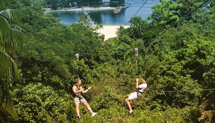 Ingressos para o teleférico de Singapura - Mega Adventure Singapore