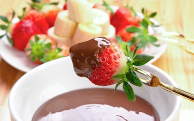 Chocolate Fondue - Rigi Hut 