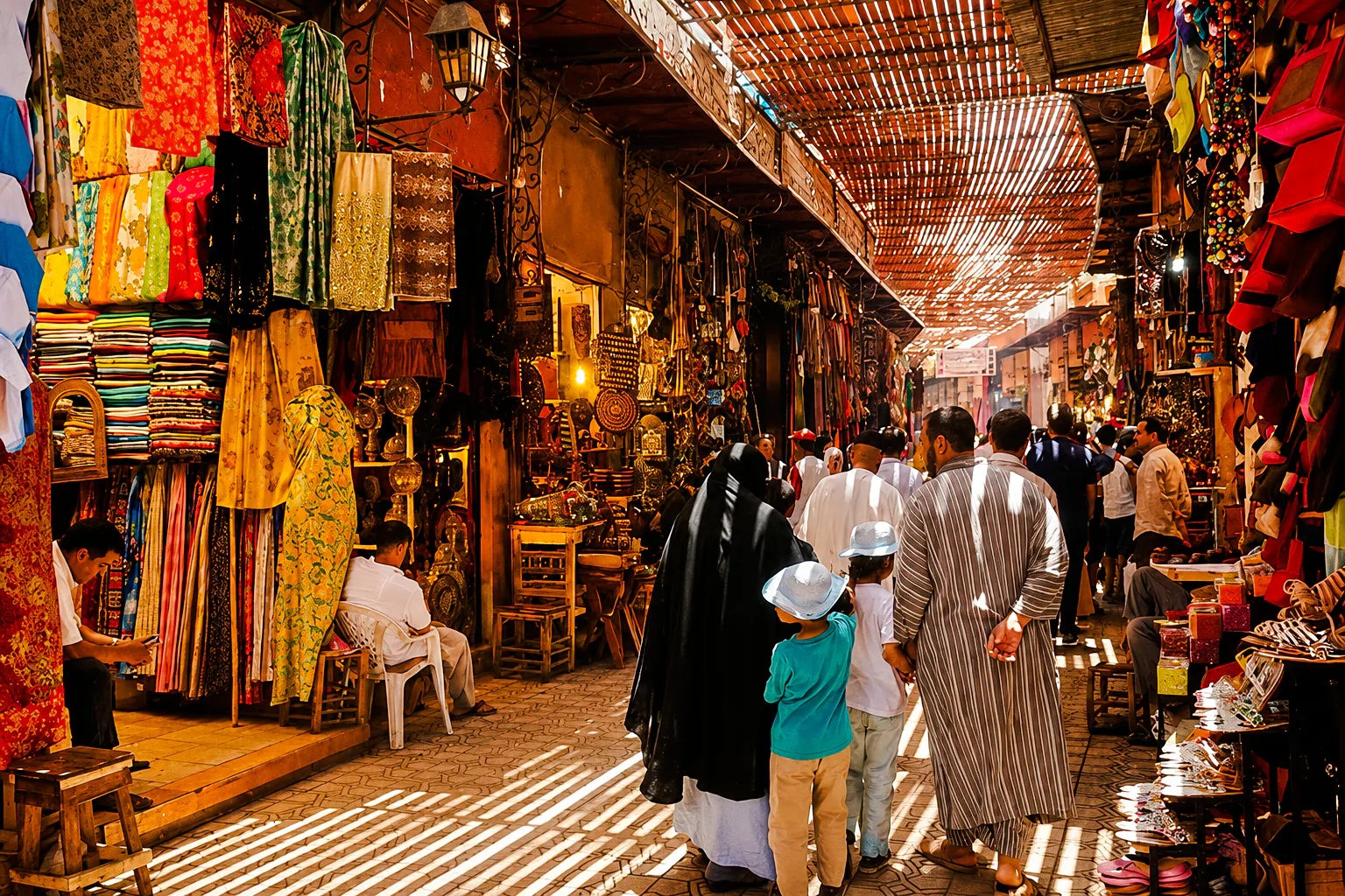 rundgang durch die medina von marrakesch mit besichtigung von dachterrassen und marokkanischem abendessen-8