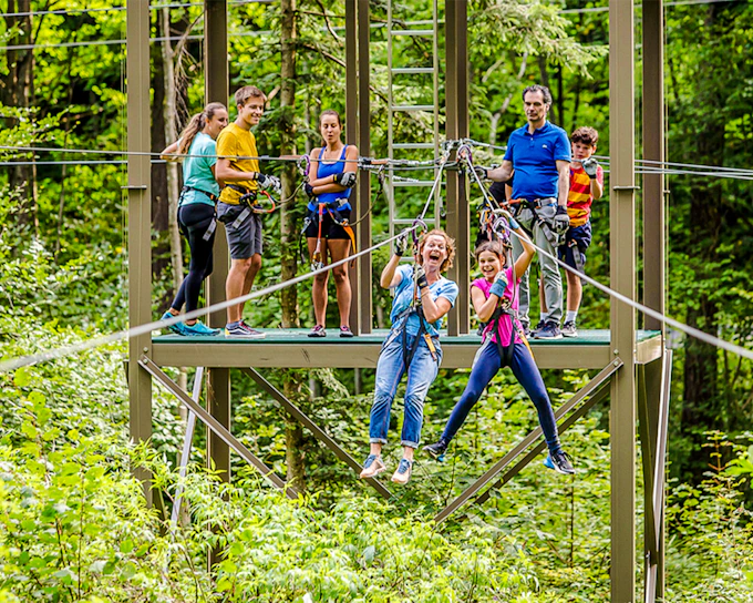 Interlaken: High Ropes Park Ticket