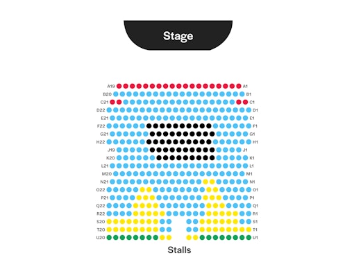 Harold Pinter Theatre Stalls