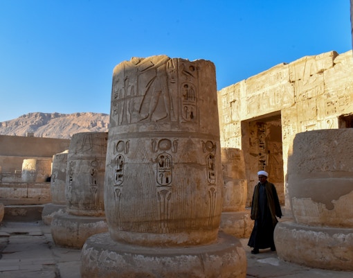 Luxury Nile river cruise - Medinet Habu