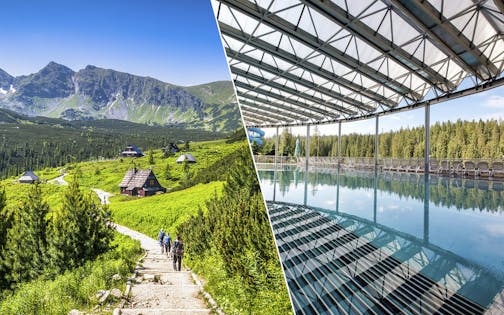 Zakopane : Visite avec piscines chaudes et navettes de/vers l'hôtel