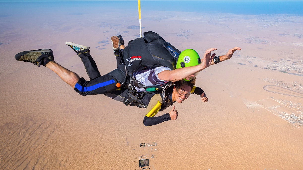 paracaidismo en dubai