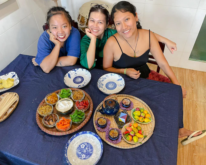 Hue Private Conical Hat Village Workshop and Cake-Making Class