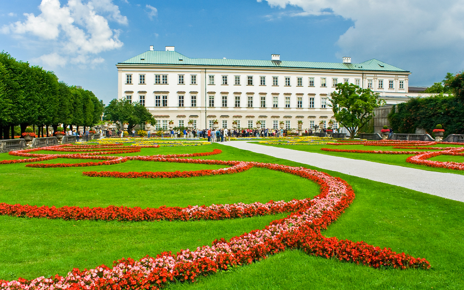 Mirabell garden, Sound of Music Salzburg tour