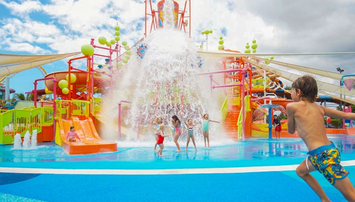 Children enjoying WhietWater World, Gold Coast