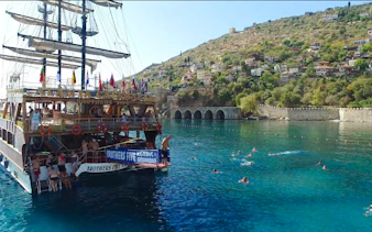 katamaran-cruise i alanya med grilllunsj, brus og hotelltransport tur/retur fra hotellet-1