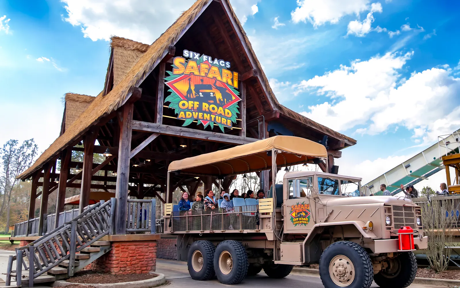 Six Flags Wild Safari: Guided Off-Road Safari Adventure Ticket