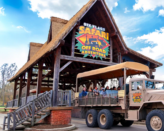 Six Flags Wild Safari: Guided Off-Road Safari Adventure Ticket