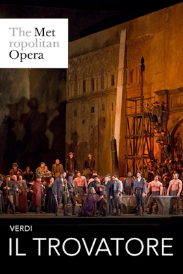 Il Trovatore opera performance at Teatro alla Scala, Milan, Italy.