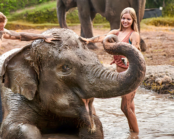 Bali Zoo Tickets with Elephant Feeding & Mud Bath