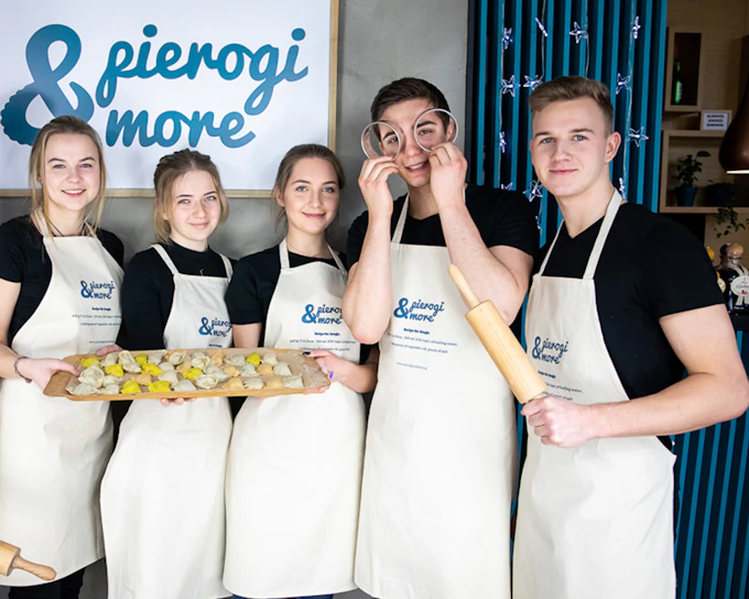 Warsaw: Polish Dumpling Cooking Class & Dinner with Optional Christmas Upgrade