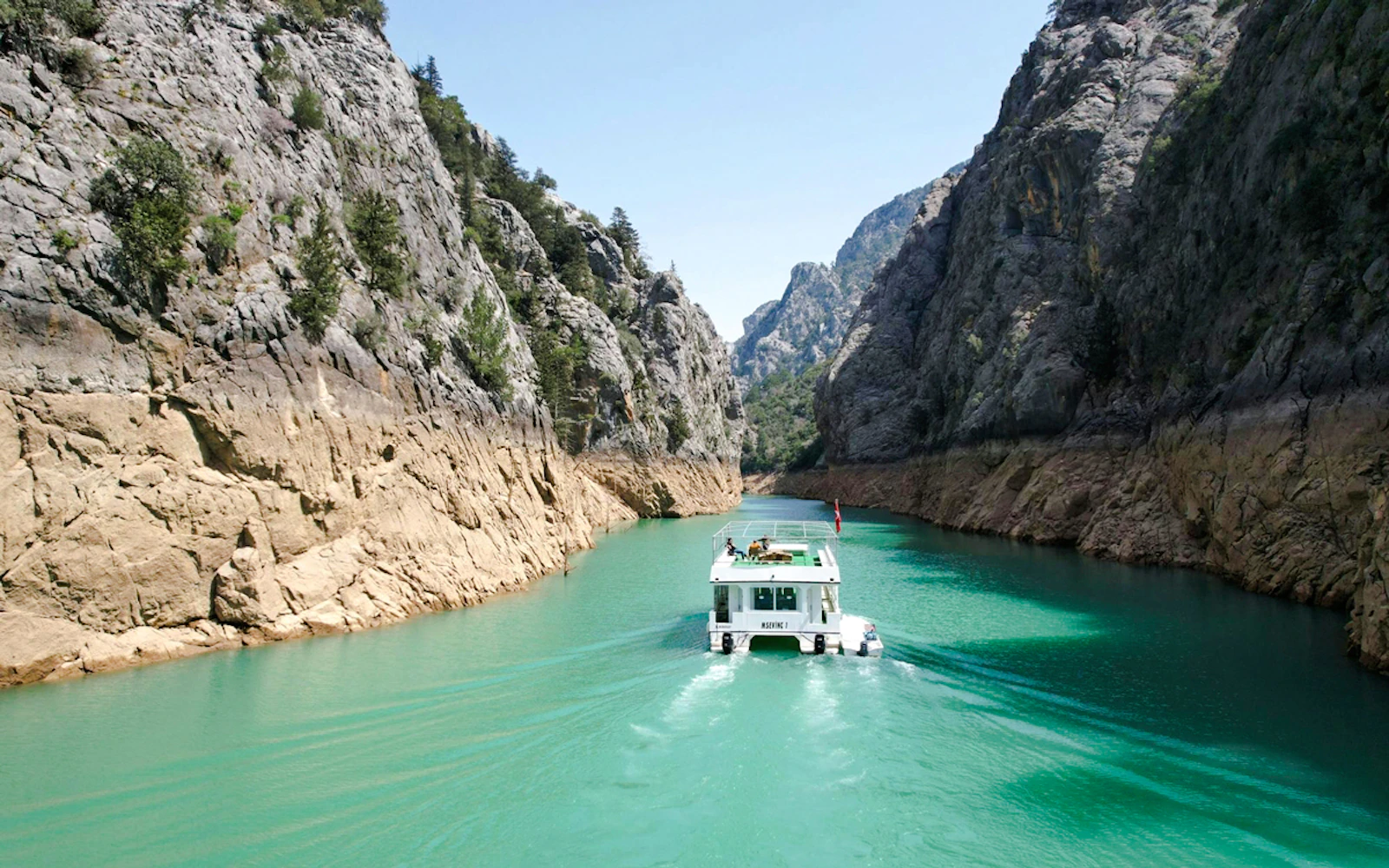 From Antalya: Green Canyon Boat Trip with Lunch and Soft Drinks Image 5