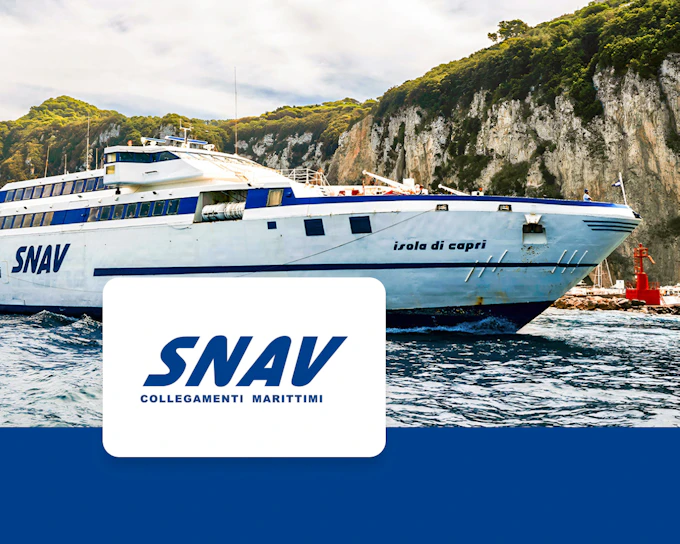 SNAV Ferry Tickets: Naples to/from Capri