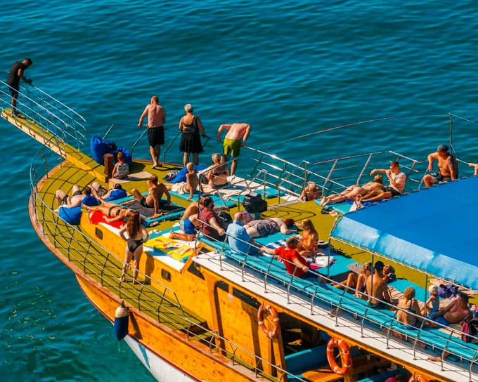 Alanya Boat Day Tour with a Guide