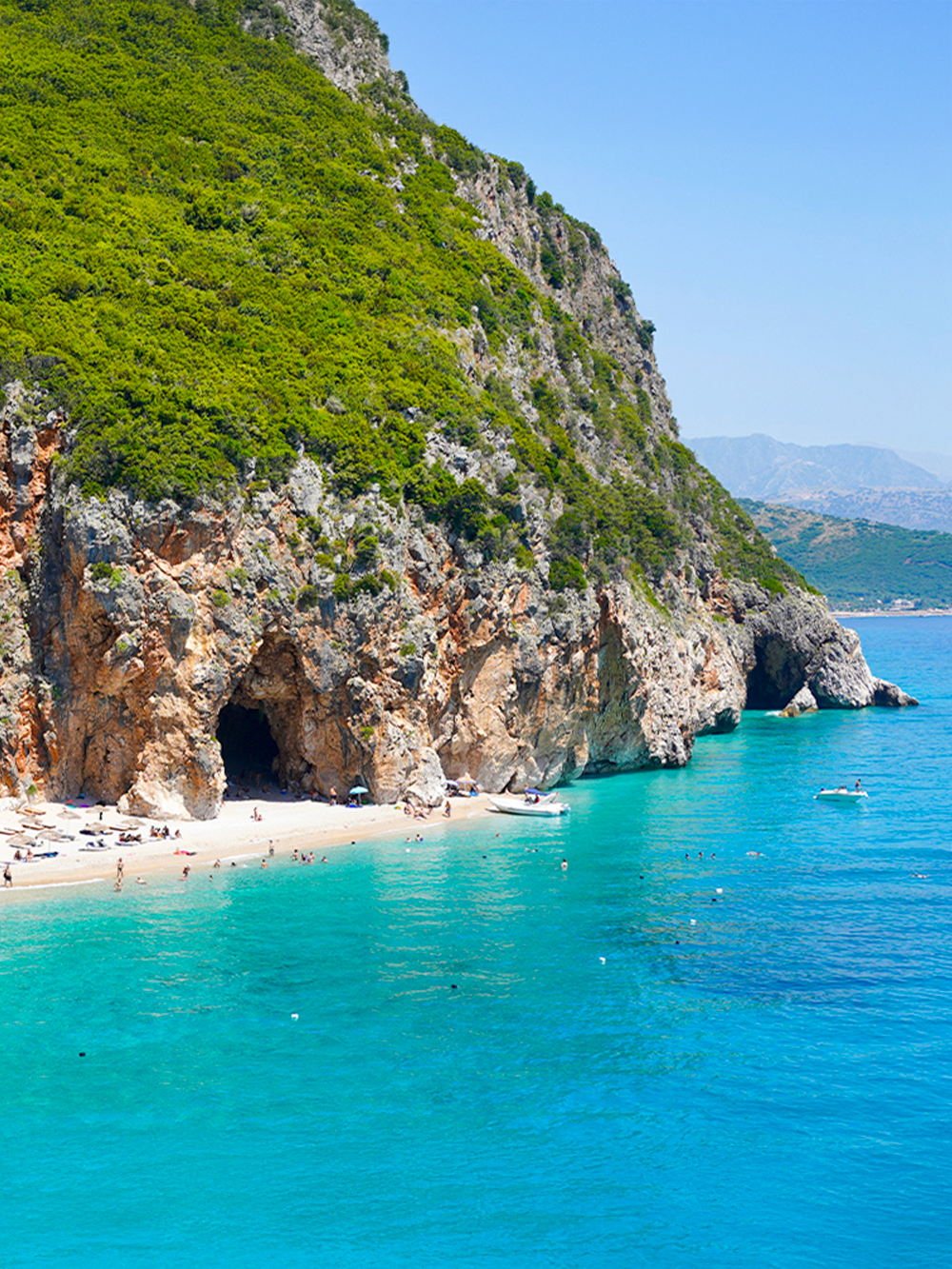 Grotte Bleue d'Albanie