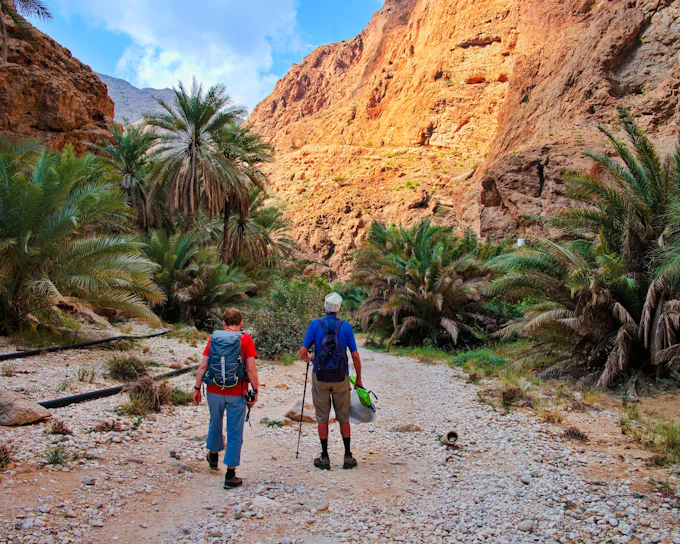 From Muscat: Private Tour of Wadi Shab Hike, Fins Beach Swim & Bimmah Sinkhole