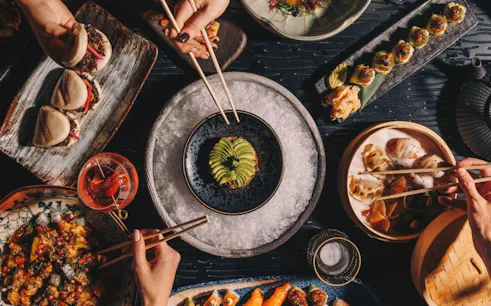 asia asia dubai marina: experiência de gastronomia com menu fixo pan-asiático-1
