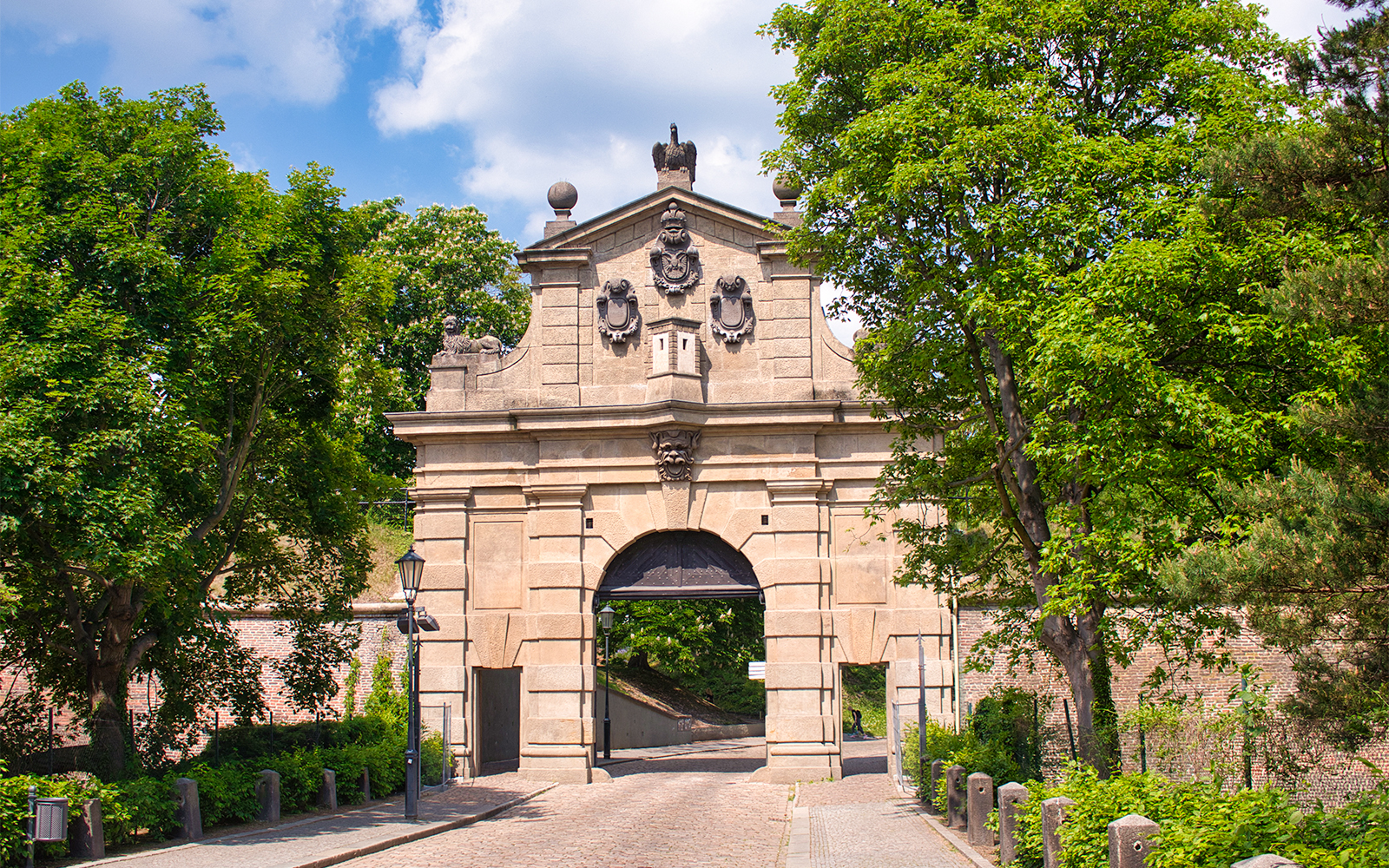 leopold gate at vysehrad