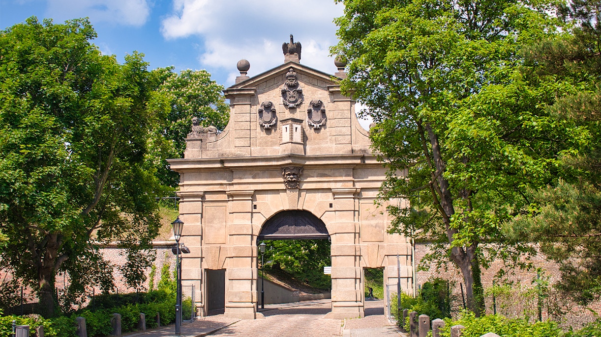 leopold gate at vysehrad