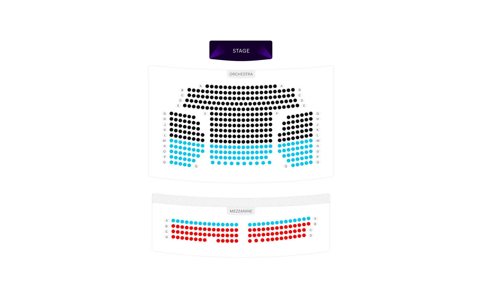 New World Stages Stage 3 Seating Chart
