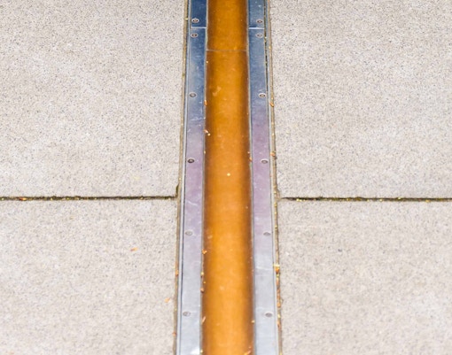 Prime Meridian line at Royal Observatory Greenwich, London.
