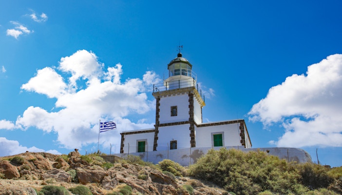 Santorini Catamaran Cruise - Santorini's Lighthouse