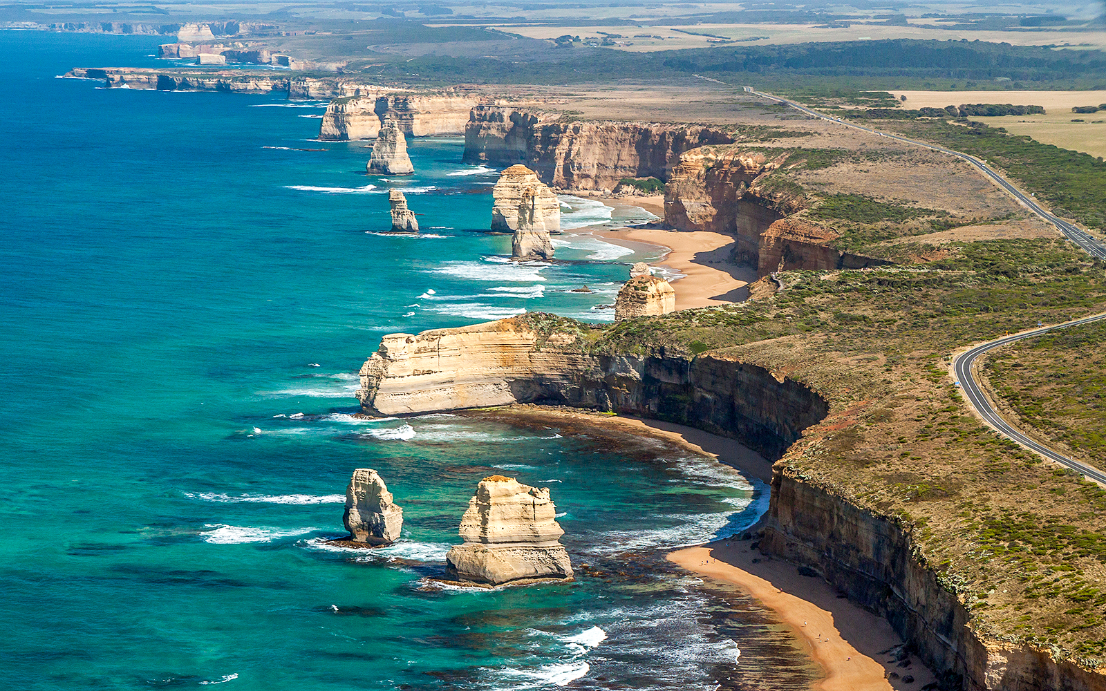 12 Apostles aerial view