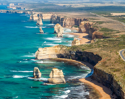 12 Apostles aerial view