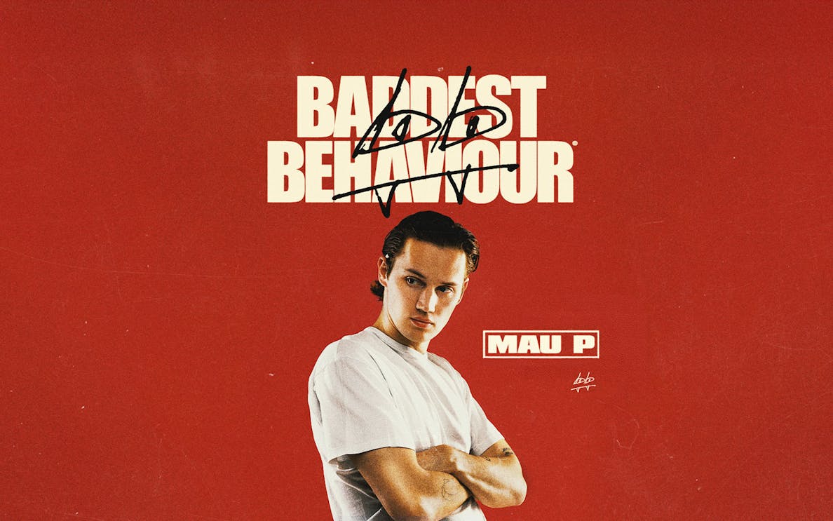 Pacha Wednesdays event poster featuring "Baddest Behaviour" with Mau P.
