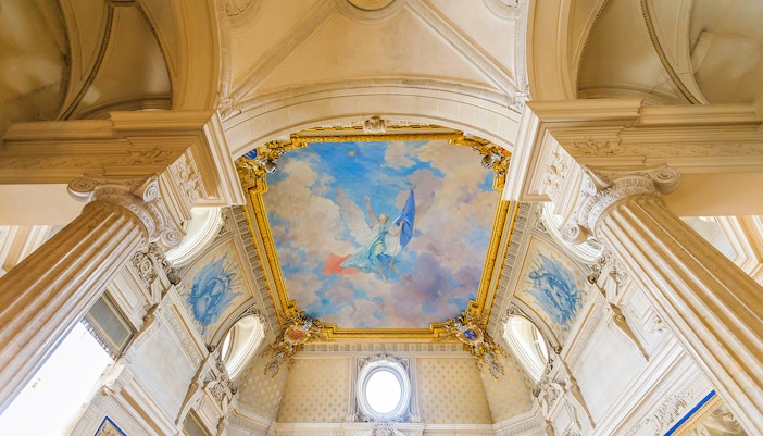 Ceiling of Chateau de Chantilly