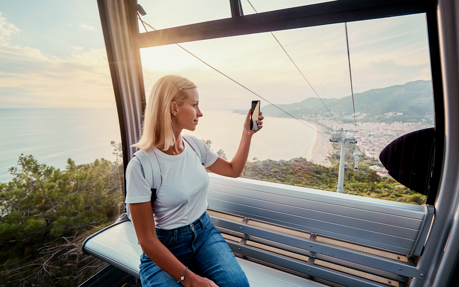 view from Cable Cart