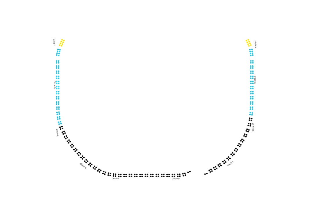 Royal Albert Hall Rausing Circle seating plan image