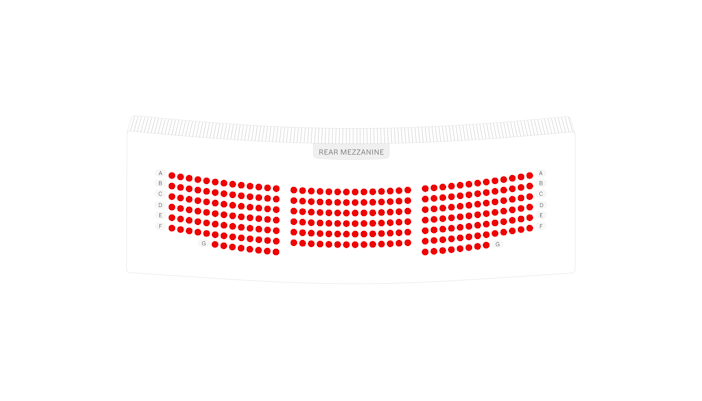 Ethel Barrymore Theatre Rear Mezzanine