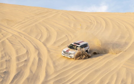 Full-Day Desert Safari with Dune Bashing, Al Majles Resort Day Pass & Lunch