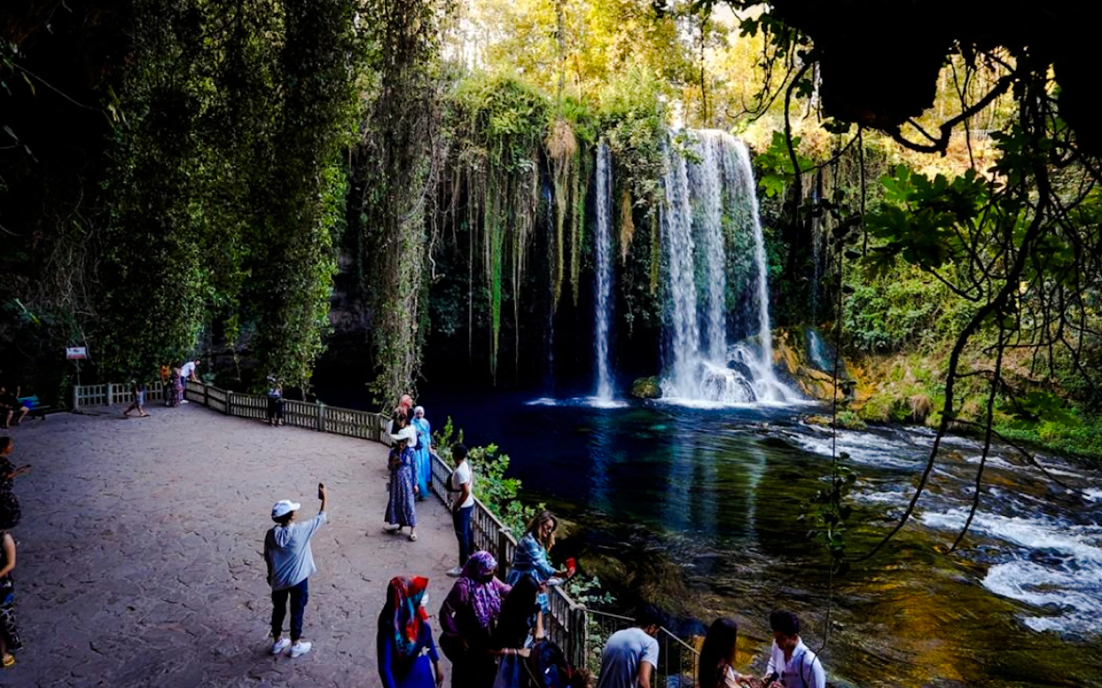 Antalya: Lara Beach & Duden Waterfalls Boat Trip with Lunch & Soft Drinks Image 6