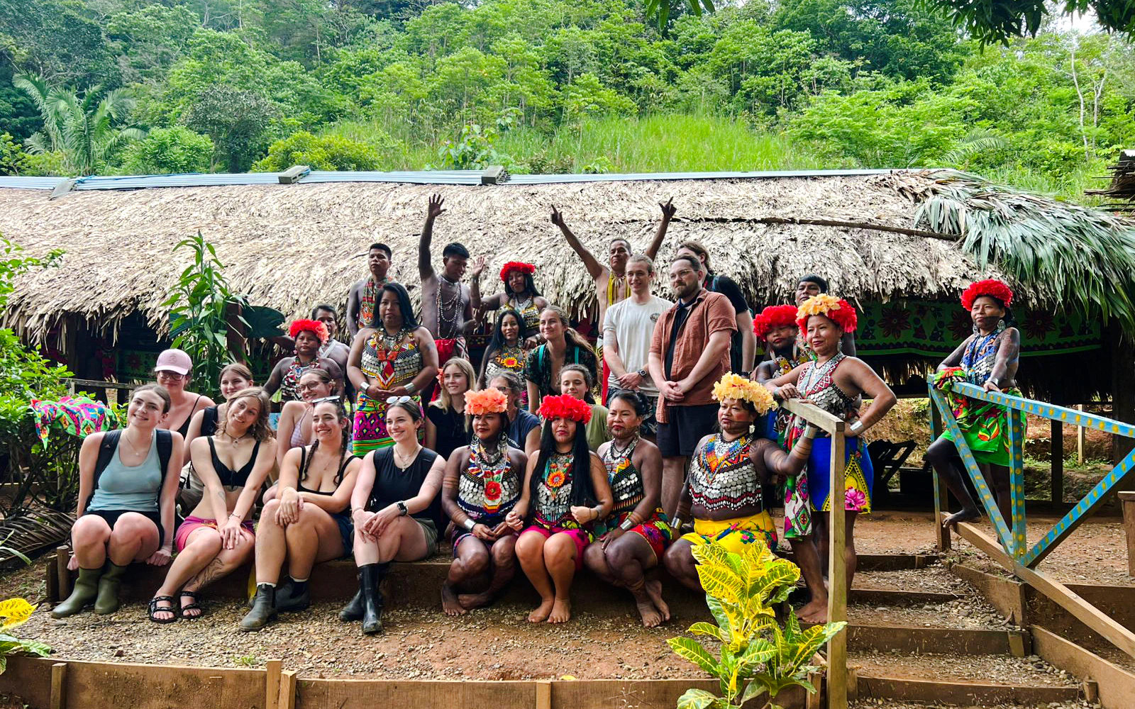 Emberá Purú Biakirú Village Guided Tour with Waterfall Visit Image 2