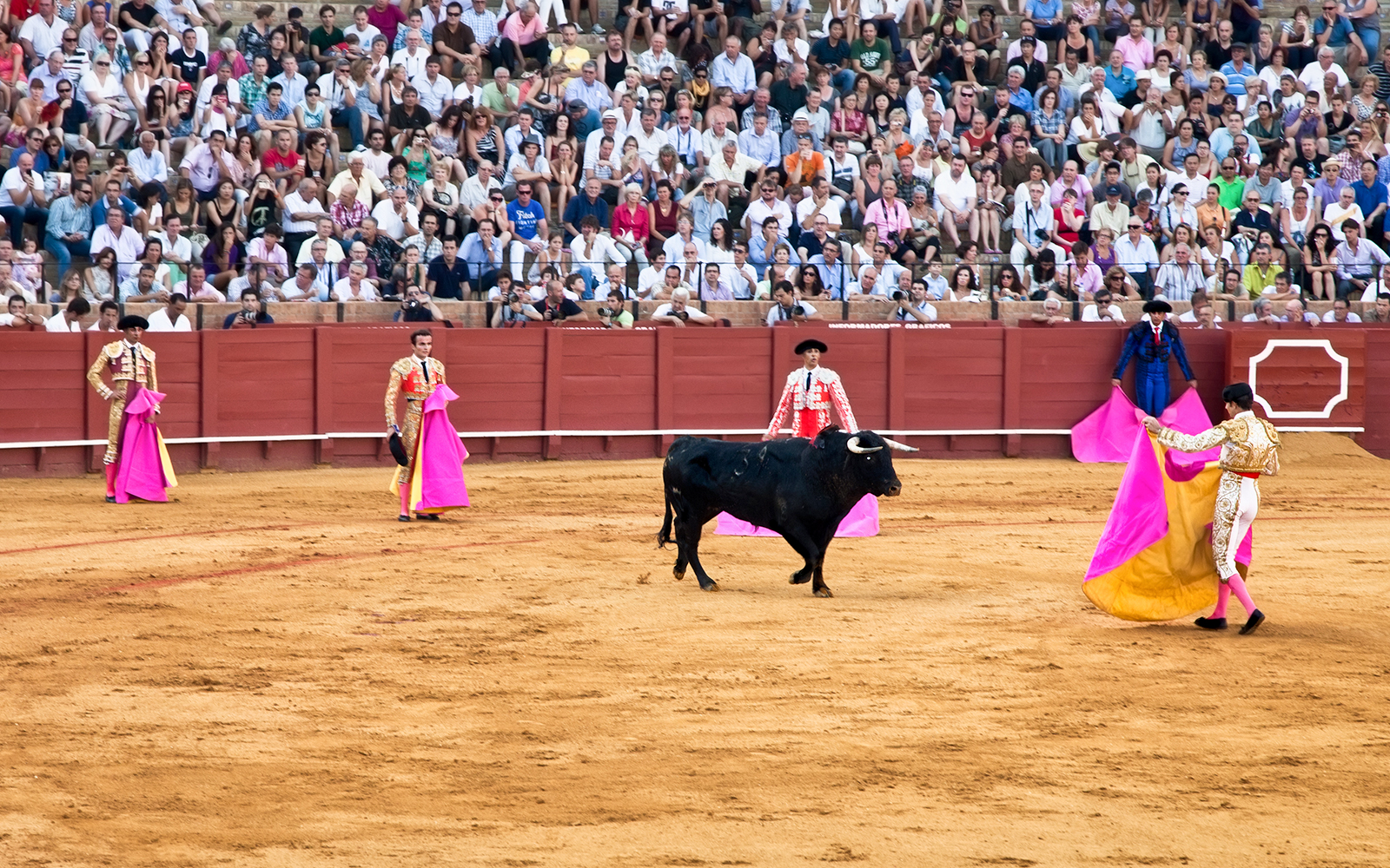 Bullfighting at the Seville Fair