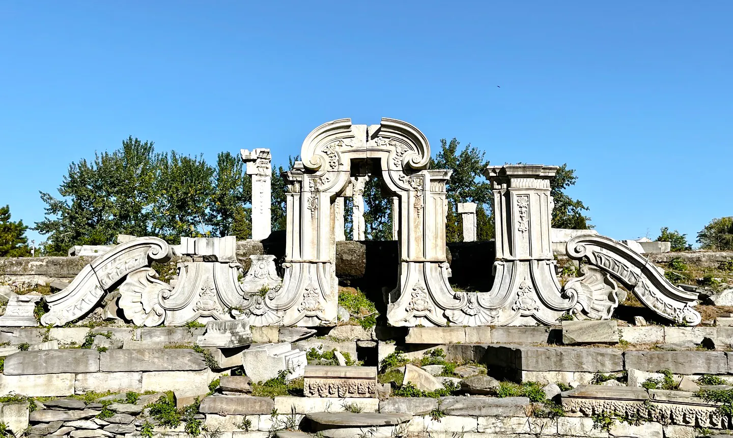 from beijing: mutianyu great wall, summer palace and old summer palace guided bus tour-9