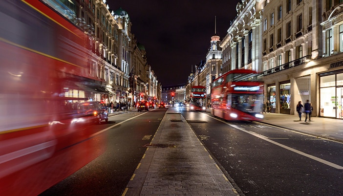 Shopping in London - Regent Street