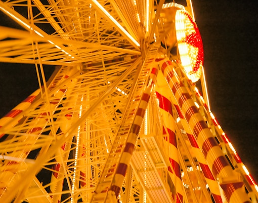 Ferris wheel at Winter Paradise