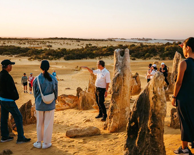 Pinnacles Sunset, Stargazing, & Wildlife Spotting Tour with Tavern Dinner & Round-Trip Transfers