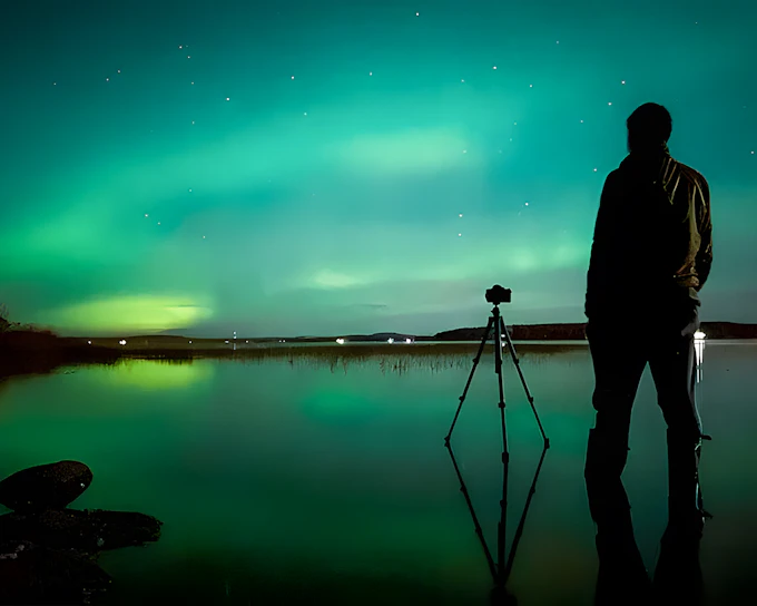 Rovaniemi: Northern Lights Chase with Professional Photography