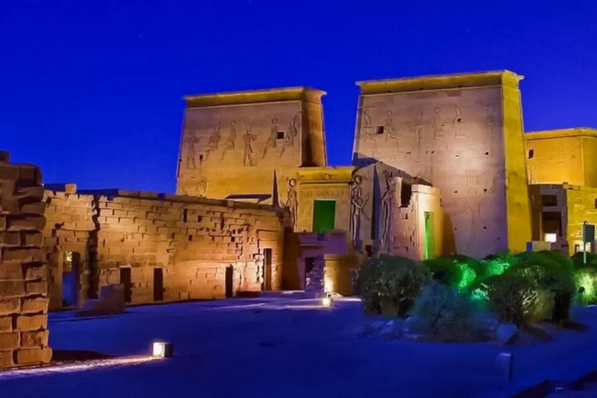 ingressos para o show de luz e som do templo de philae com transporte incluído-1