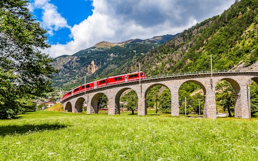 Bernina Express Train