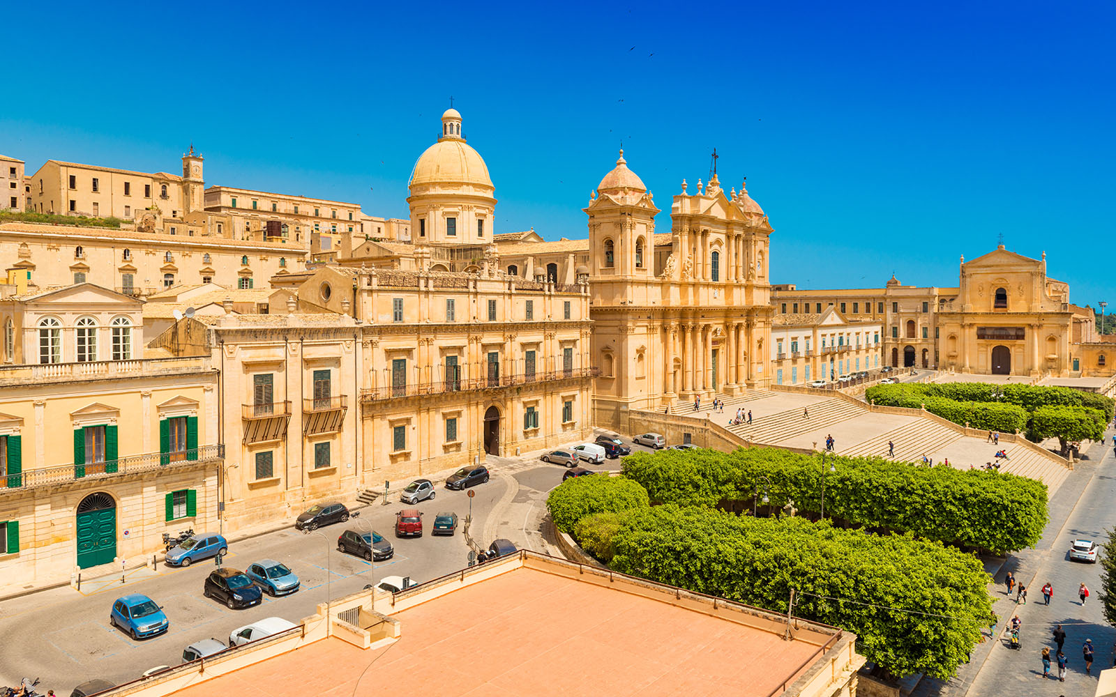 Cityscape of Noto
