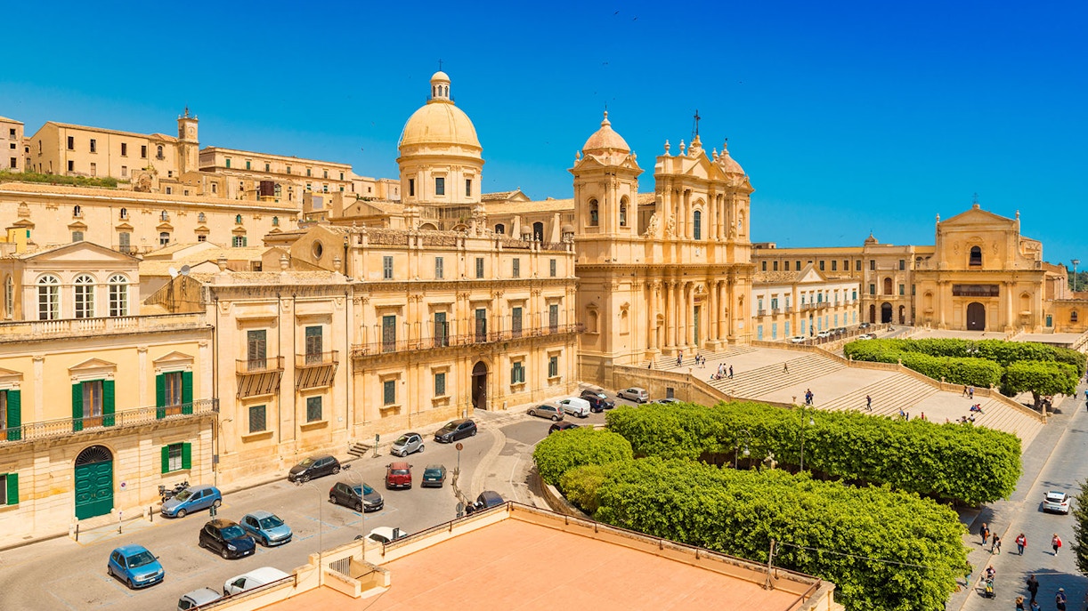 Cityscape of Noto