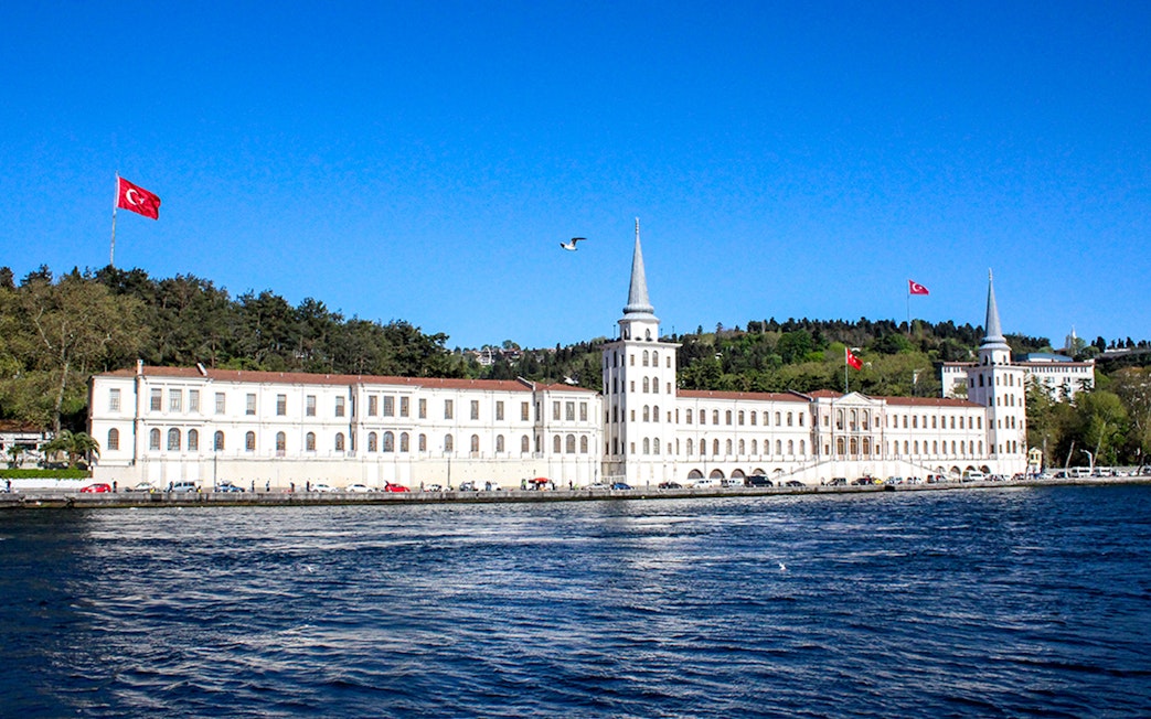Kuleli Military High School along the Bosphorus in Istanbul, Turkey.